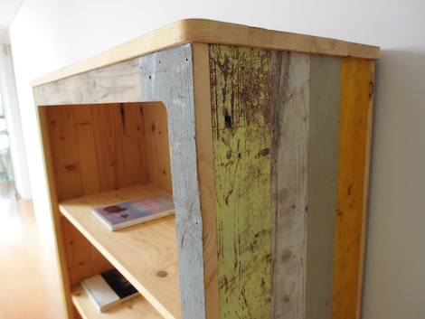 廃材も無駄にしない家具作り